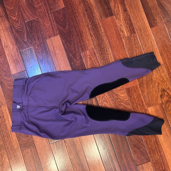 Noble Equestrian Pants Women's Small Purple Balance Tight Booty Boost - Picture 3 of 7